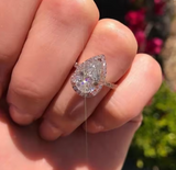 Water Drop Design Ring