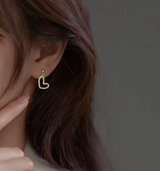 Stylish Heart Earrings