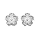 Clover 14K Gold Silver Plated Earring