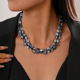 Irregular Exaggerate Colorful Necklace