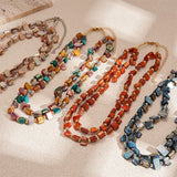 Irregular Exaggerate Colorful Necklace
