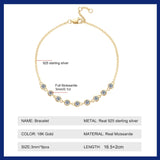 18K Gold Plated 925 Sterling Silver Bracelet