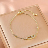 Shiny Zircon Bracelet