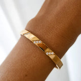 18K Gold Plated Zircon Bracelet