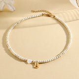 heart-shaped shell necklace