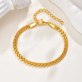 Classic Multi-layered Bead Chain Bracele