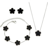 Flower Jewelry Set