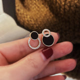 Hollow Round Earrings