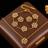 Zircon Reversible Clover Set
