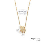 Zircon Snake Necklace