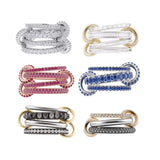 Mix Color Multi-Layer Rings