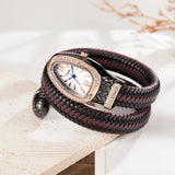 Snake bracelet ladies watch
