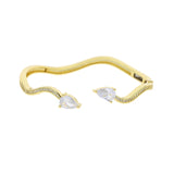 Wave Shape Bangle