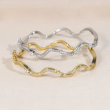 Wave Shape Bangle