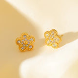 Zircon Stud Earring