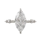 Crystal Marquise Cubic Ring