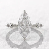 Crystal Marquise Cubic Ring