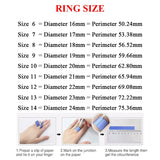 Zircon Love Heart Ring