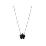 Clover 14K Gold Silver Plated Necklace