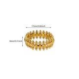 18K Gold Plated Ring