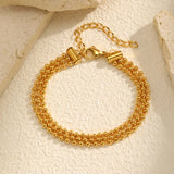 Classic Multi-layered Bead Chain Bracele