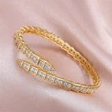Snake Zirconia Bracelet
