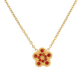 Zircon Reversible Clover Necklace