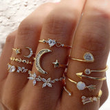 Boho Rings Set