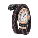 Snake bracelet ladies watch