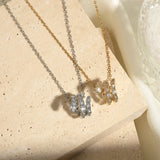 Zircon Snake Necklace