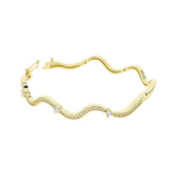 Wave Shape Bangle