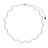 Choker Micro Pave Zirconia