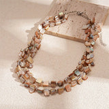 Irregular Exaggerate Colorful Necklace