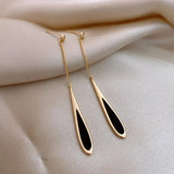 Simple Geometric Drop Earring
