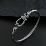 horseshoe gold-plated bracelet