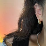 Star Hoop Earring