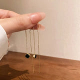 Simple Geometric Drop Earring