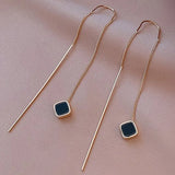 Simple Geometric Drop Earring