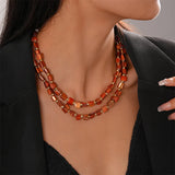 Irregular Exaggerate Colorful Necklace