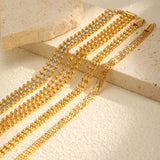 Classic Multi-layered Bead Chain Bracele