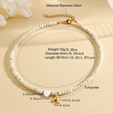 heart-shaped shell necklace