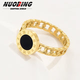 Classic Fashion Roman Digital Ring
