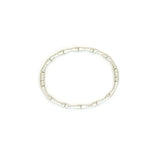 Gold Color Bamboo Joint Bangle