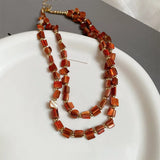 Irregular Exaggerate Colorful Necklace