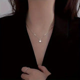 Zircon Water Drop Necklace