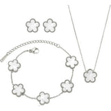 Flower Jewelry Set