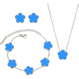 Flower Jewelry Set