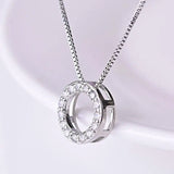 Sparkle Circle Necklace
