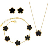 Flower Jewelry Set