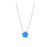 Clover 14K Gold Silver Plated Necklace